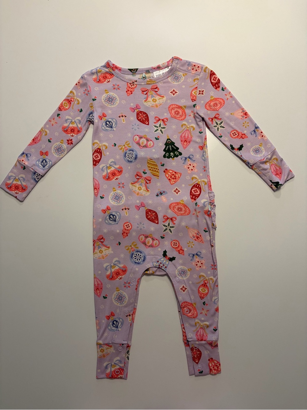 Posh Peanut Holly Ruffled Romper Footie (2T) NWT - $20